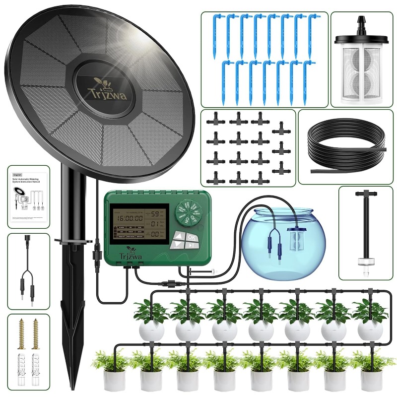 Smart Garden Watering System - Solar Irrigatie Apparatuur Kas Irrigatie Druppelirrigatie