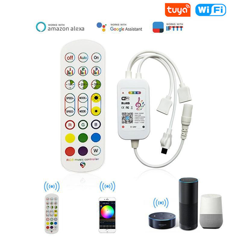 Smart Garden Light Controller - Tuya WiFi Smart LED Controller 4Pin