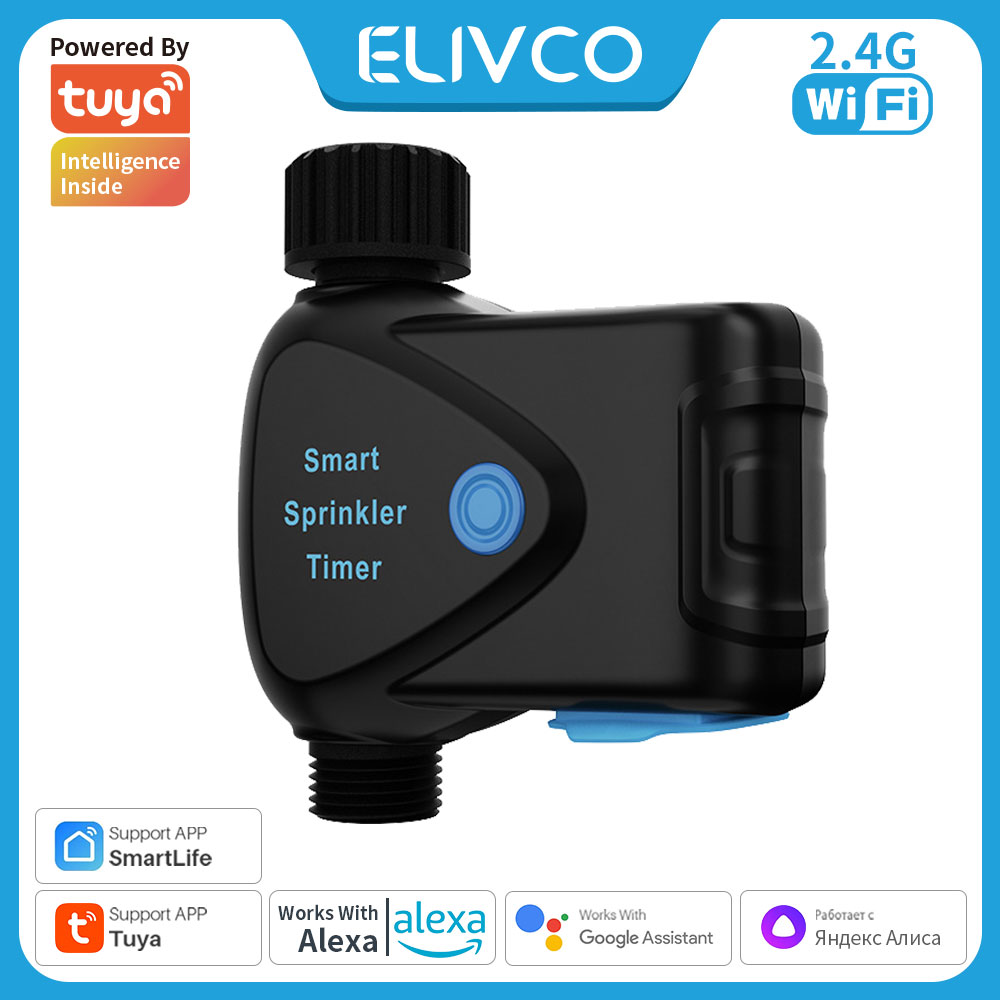 Smart Garden Watering System - Tuya WiFi Smart Water Device met