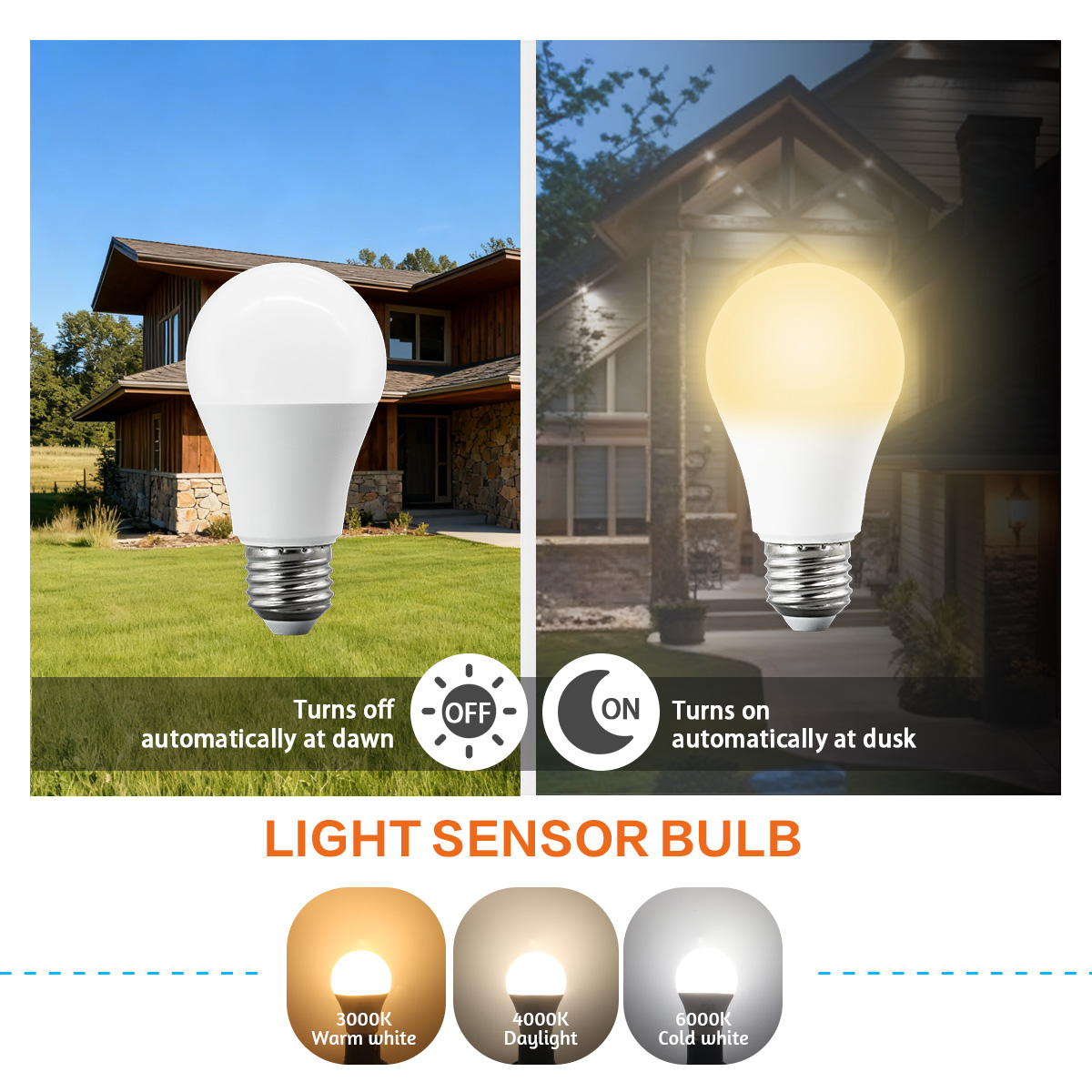 Smart Garden Light Controller - 10 stks Auto AAN UIT Sensor