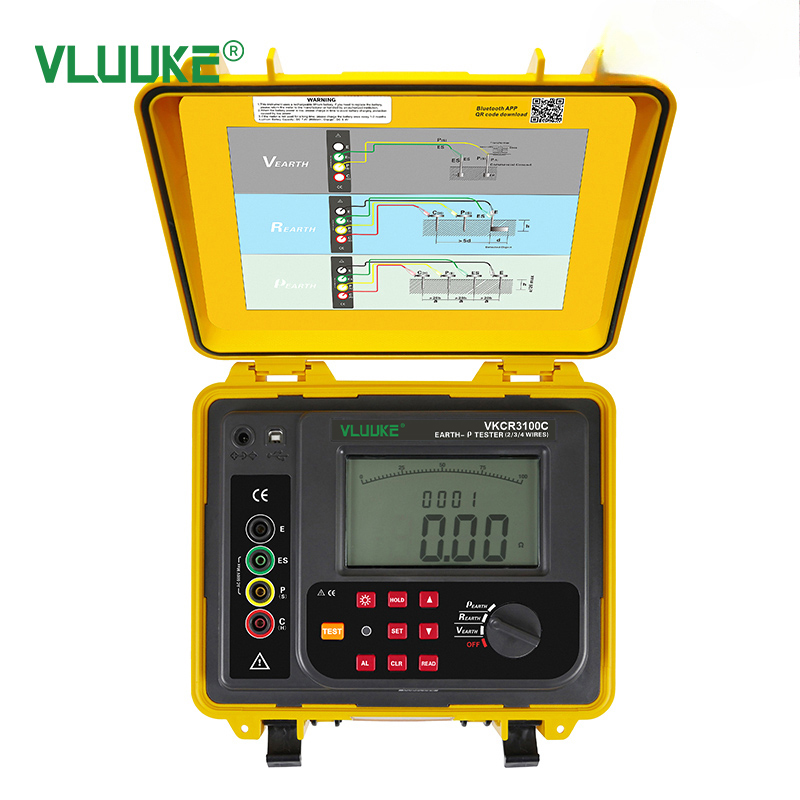 VLUUKE VKCR3100C Bodemweerstan - Soil Test Digital recensie en prijs
