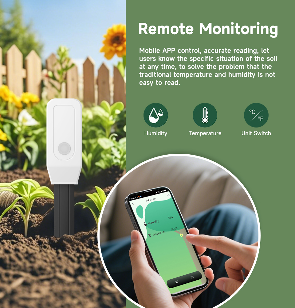 Slimme bodemtestersensor, Zigb - Smart Garden Sensors recensie en prijs