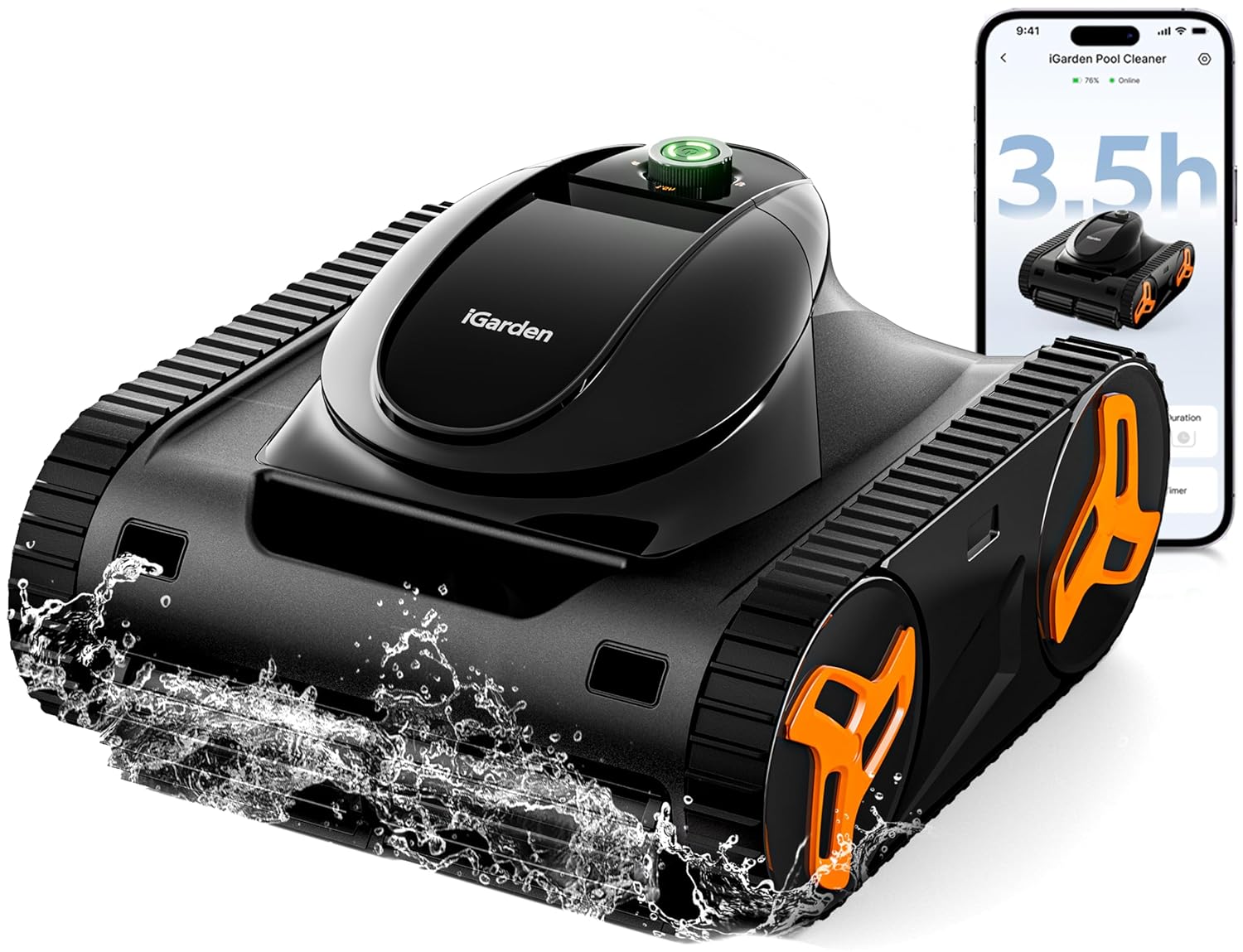Robotische zwembadreiniger KN- - Smart Garden Is recensie en prijs