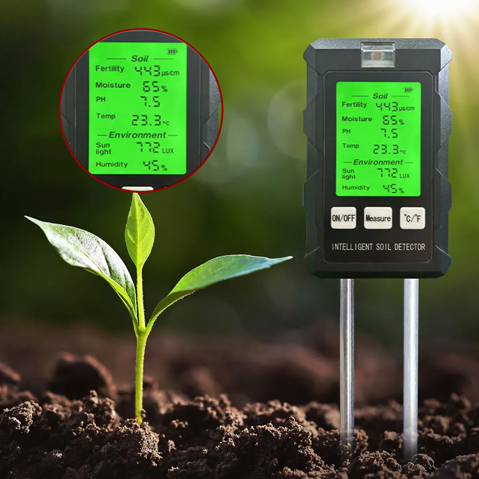 【2026 Nieuw】Hoge Nauwkeurighei - Soil Test Digital recensie en prijs