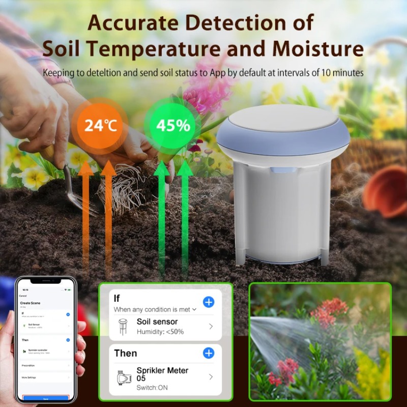Nieuwe slimme bodemsensor, zon - Smart Garden Sensors recensie en prijs