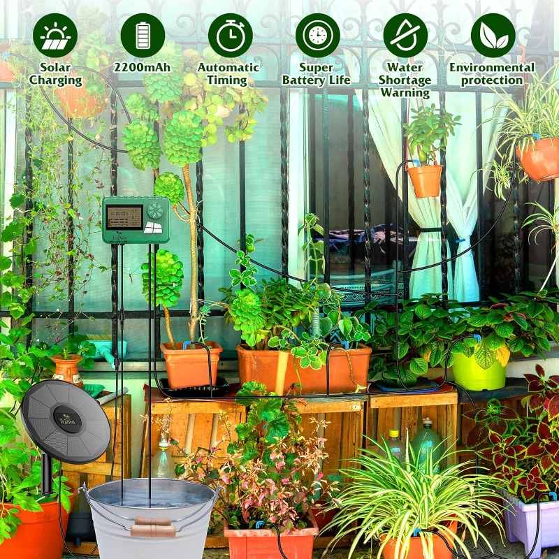 Solar Irrigatie Apparatuur Kas - Smart Garden Watering System recensie en prijs