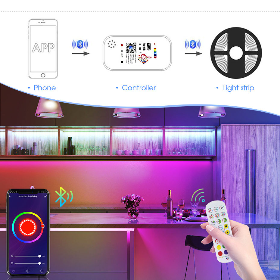 Tuya WiFi Smart LED Controller - Smart Garden Light Controller recensie en prijs