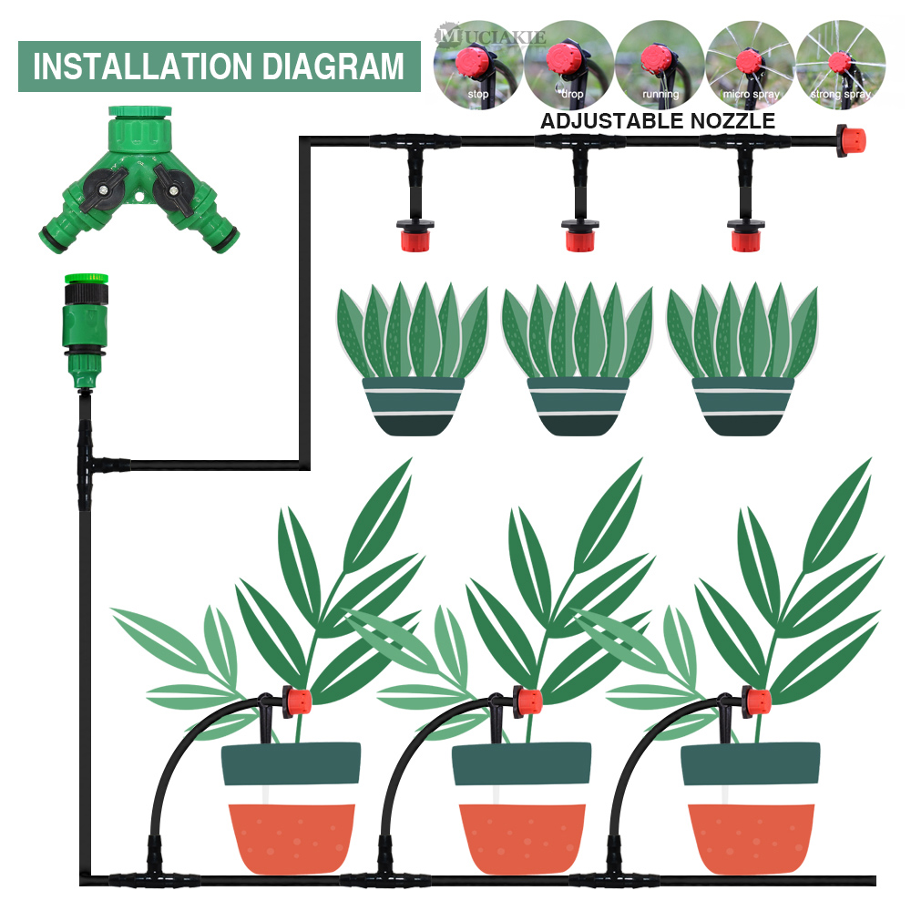 50-5M 1/4 ''Verstelbare Druppe - Yoocaa Smart Garden recensie en prijs