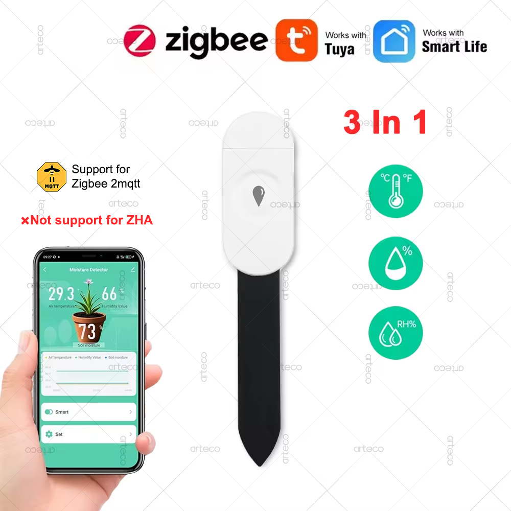 Tuya Zigbee Temperatuur Vochti - Smart Garden Sensors recensie en prijs