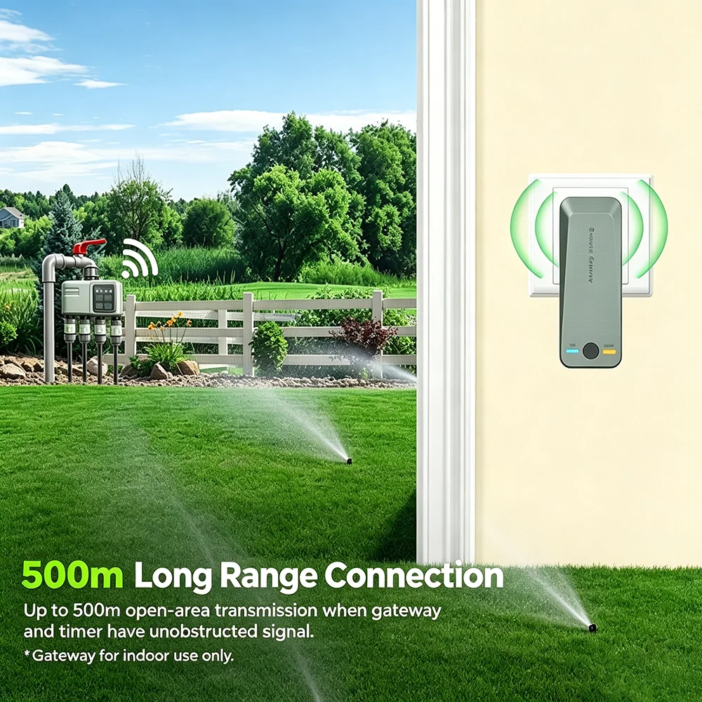 WiFi RF433 Smart Garden Sprink - Gardena Smart Irrigation Control recensie en prijs