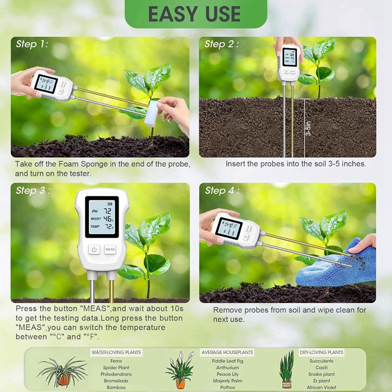 3-in-1 Bodemvochtmeter, Digita - Soil Test Digital recensie en prijs