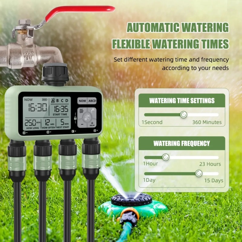 Digitale Tuinbesproeiingstimer - Yoocaa Smart Garden recensie en prijs
