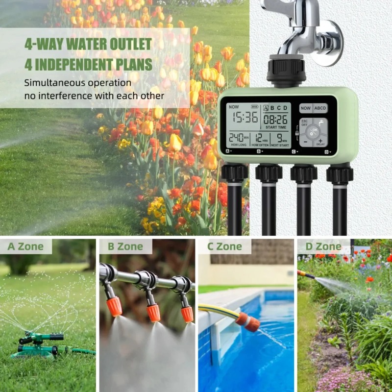 Digitale Tuinbesproeiingstimer - Yoocaa Smart Garden recensie en prijs
